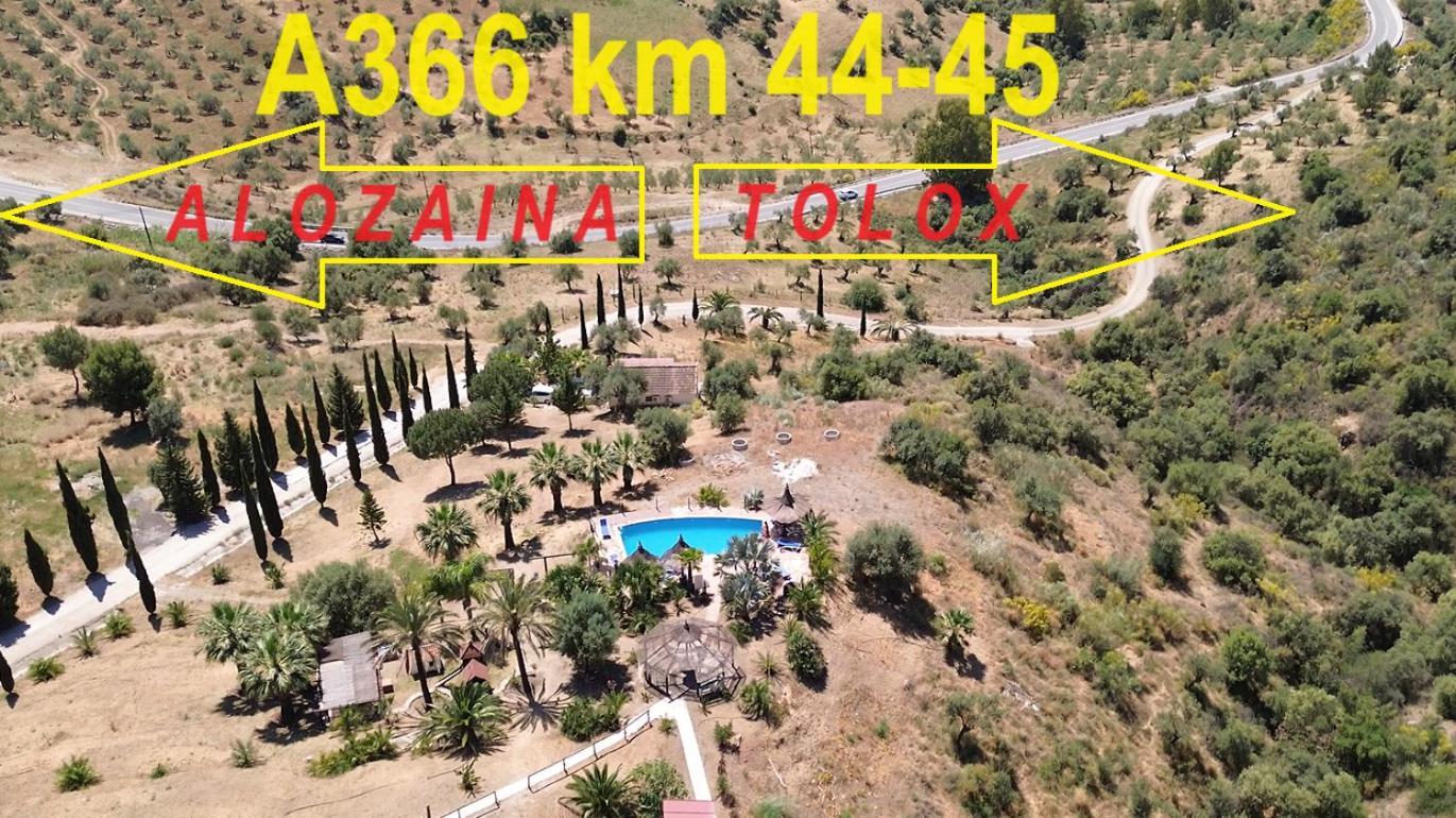 Castle Tower Ground Floor Apartment In Rural Holiday Park 'Cezanne' Tolox Exterior foto